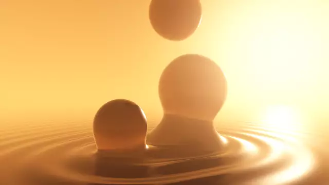 Classic metaballs demo effect.