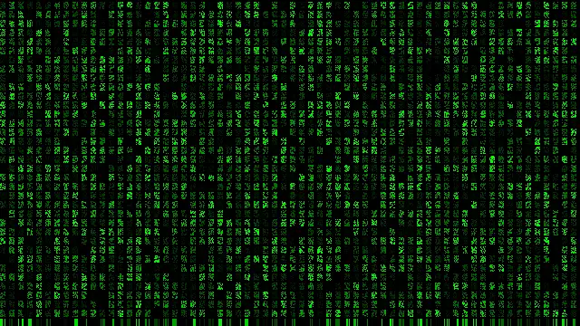 Based on matrix - 255 char by FabriceNeyret2: https://www.shadertoy.com/view/4tlXR4 compacting to 2-tweets patriciogv's Matrix shader https://www.shadertoy.com/view/MlfXzN ( 819 -> 255 chars ) But first go see patriciogv's comments and readable sources :-D