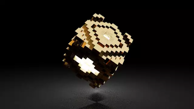 Real-time path traced cubes.